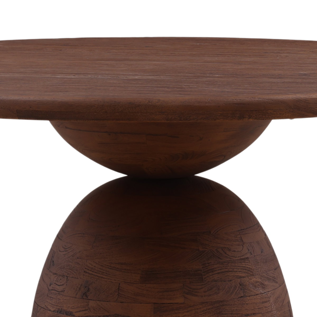 Amberlyn Dining Table Brown 60', by Dovetail, 60" width x 30" height x 60" depth View 3