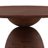 Amberlyn Dining Table Brown 60', by Dovetail, 60" width x 30" height x 60" depth thumbnail 3