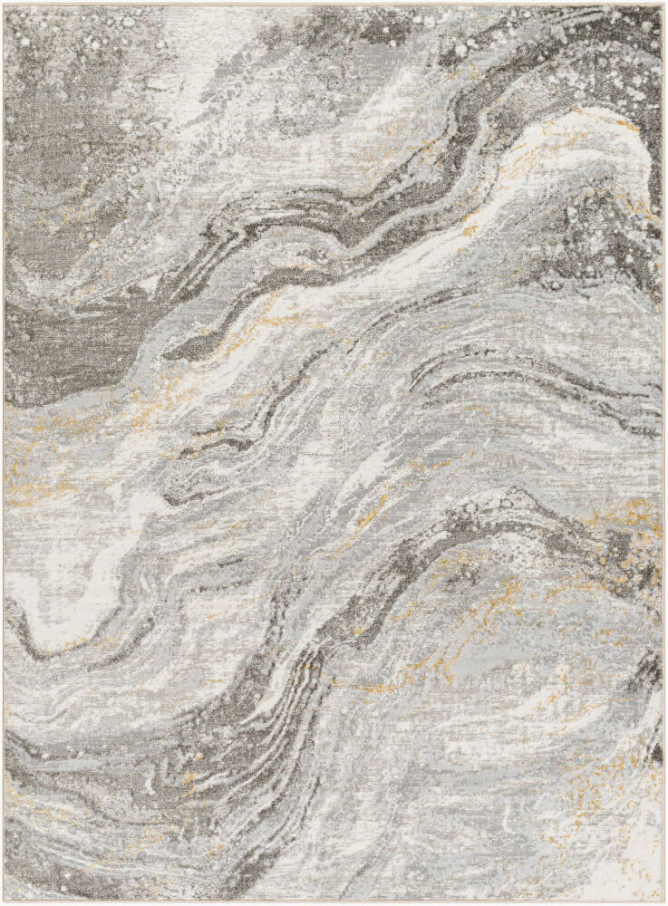 San Francisco Machine Woven Rug, by Surya, 6'11.86" length x 5'2.99" width