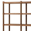 Fernandez Bookcase Brown, Shelving & Bookcase by Dovetail, 59.68" width x 85" height x 20" depth thumbnail 4