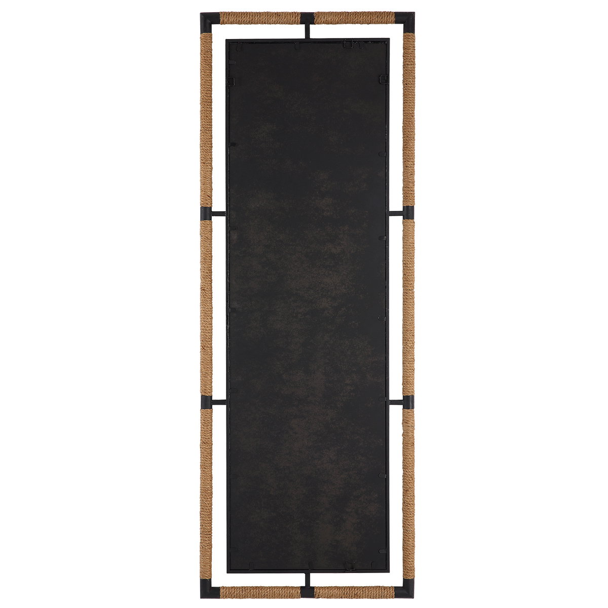 Melville Iron & Rope Tall Mirror, by Uttermost, 27.5" width x 76" height x 1.5" depth View 7
