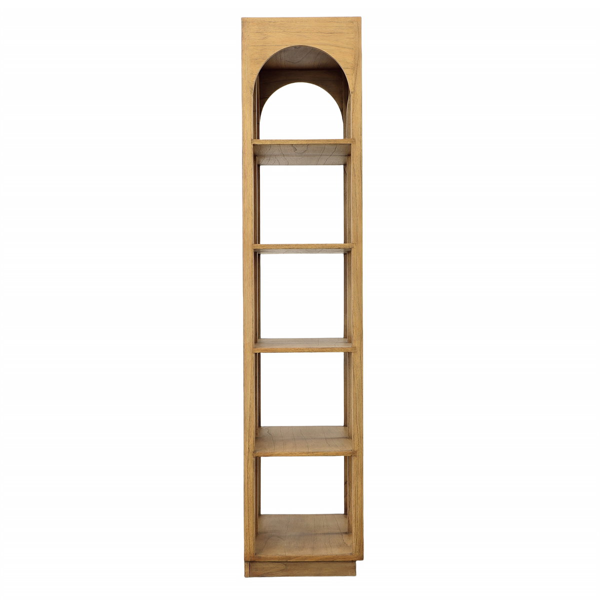 Leonardo Bookcase, Shelving & Bookcase by Dovetail, 32.28" width x 78" height x 17" depth View 3