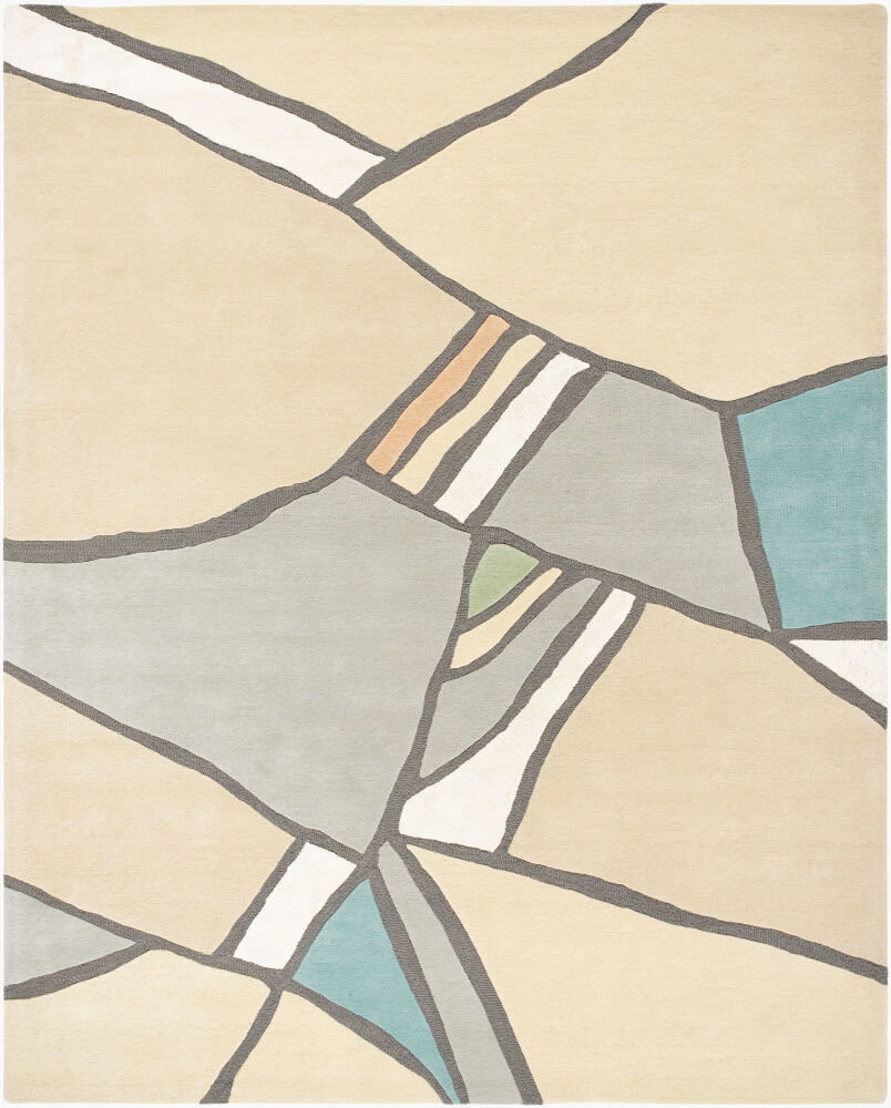 Tallinn Handmade Rug, by Surya, 1'6" length x 1'6" width
