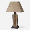 Slate Accent Lamp, Outdoor Lighting by Uttermost, 1'5" width x 2'4.5" height x 1' depth thumbnail 1