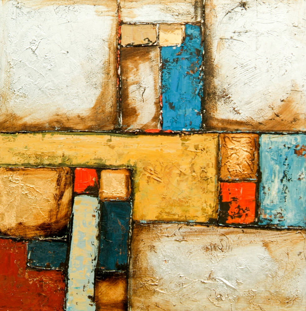Surya Wall Decor, Painting, 32" width x 32" height