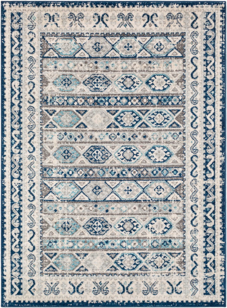 Norwich Machine Woven Rug, by Surya, 7'2.61" length x 5'2.99" width