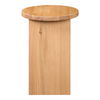 Grace Accent Table Natural Oak, Side & End Table by Moe's Home, 14" width x 20" height x 14" depth thumbnail 4