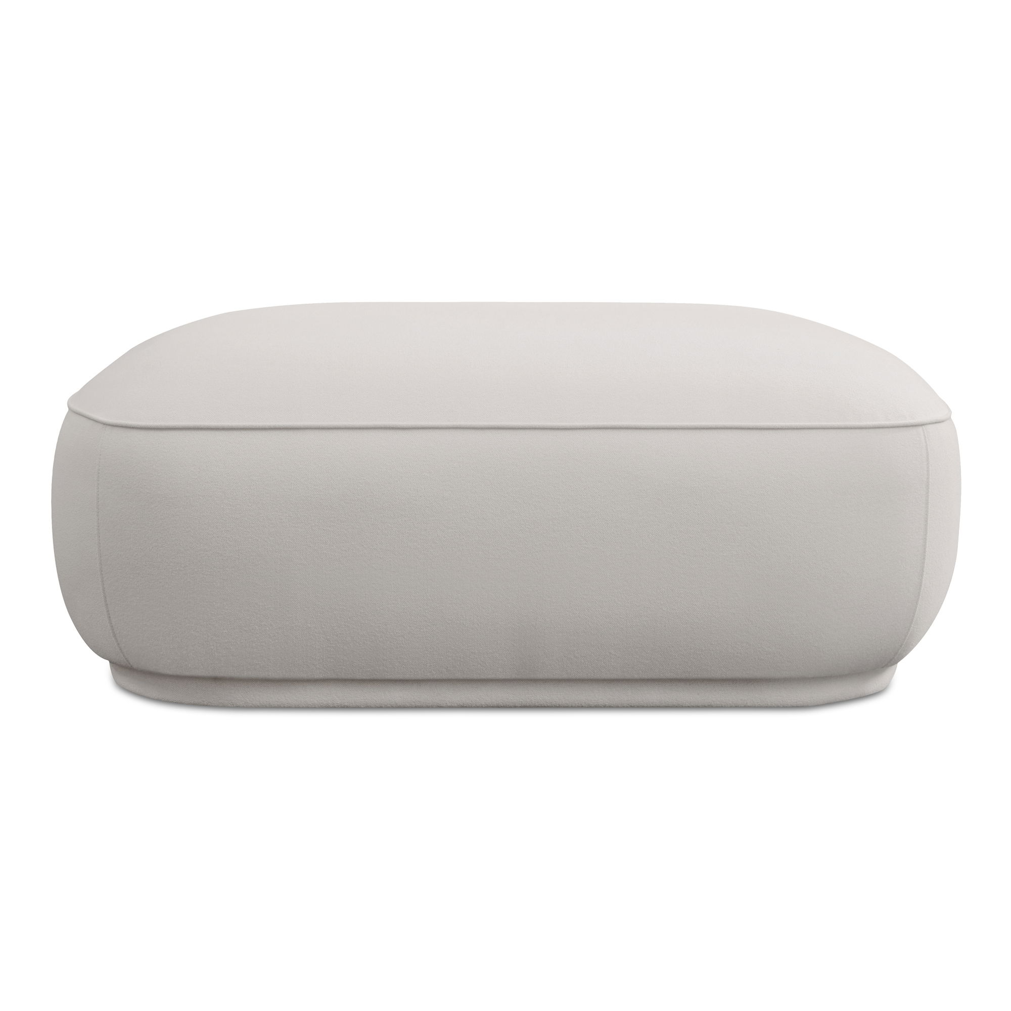 Marion Square Ottoman White large image 