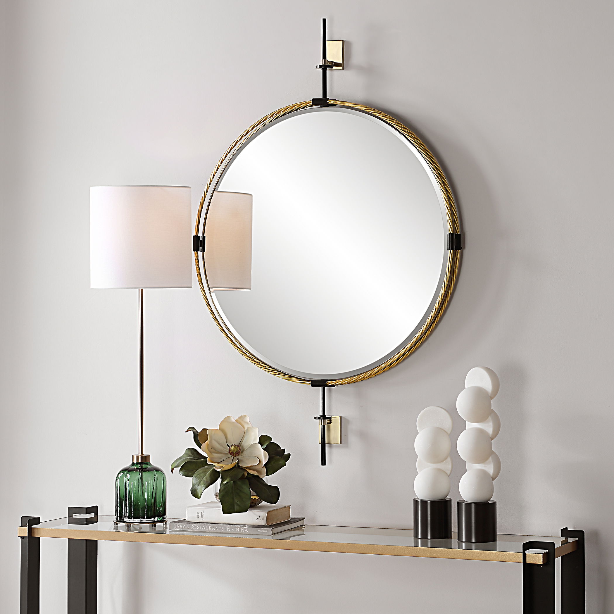 Guardrail Round Mirror large image 