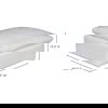 Terra Condo Ottoman Cream White, by Moe's Home, 38" width x 19" height x 38" depth thumbnail 10