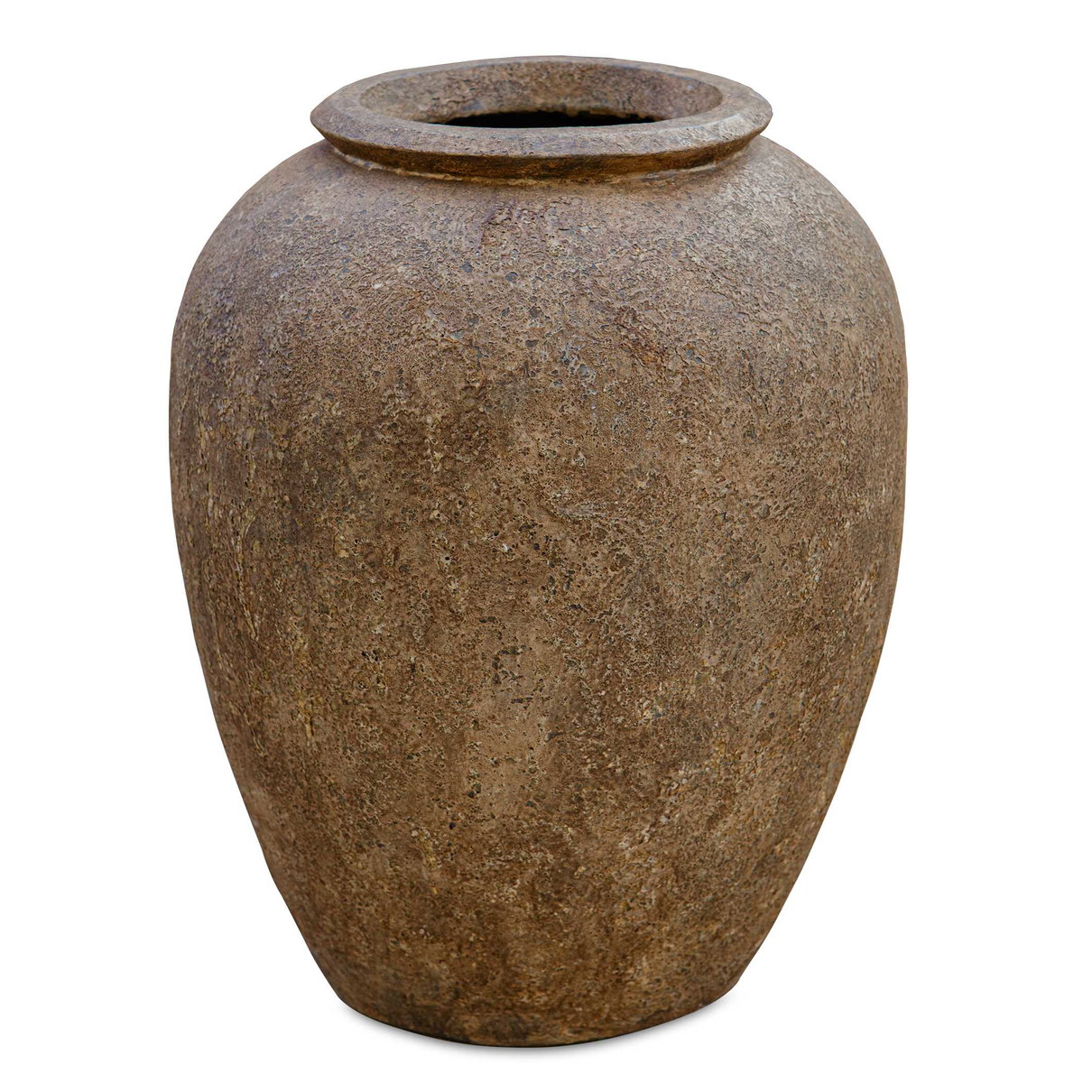 Rustic Earth Terracotta Planter, Artificial Plants & Flower by Uttermost, 16.5" width x 20" height x 16.5" depth View 1