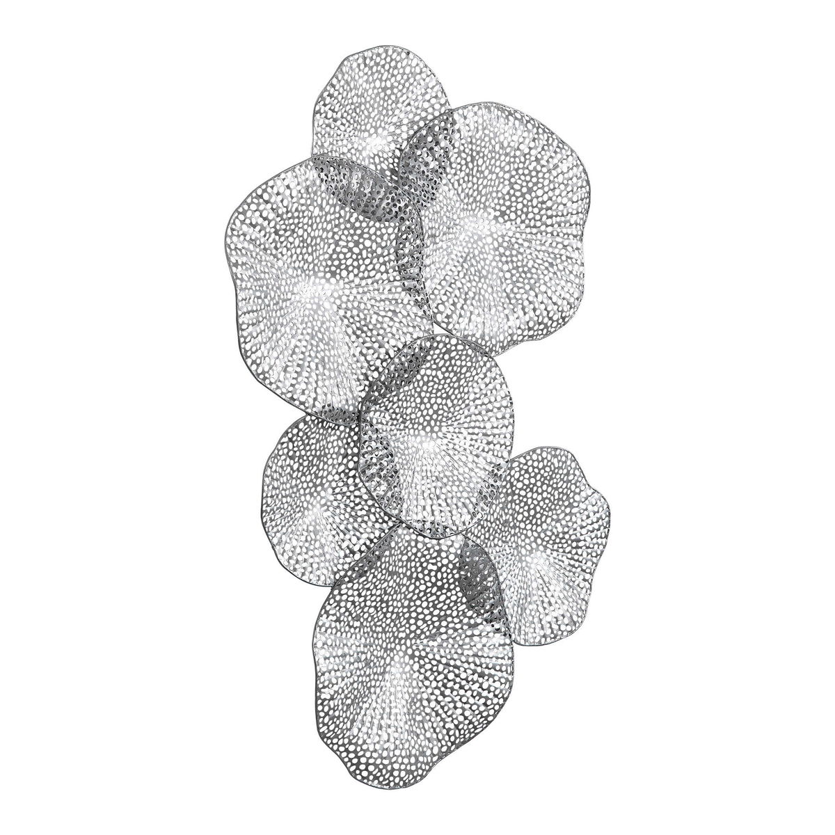 Ripley Pewter Metal Wall Art, by Uttermost, 47" width x 31" height x 3" depth View 4