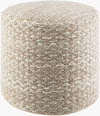 Okapa Pouf, Ottoman by Surya, 16" width x 16" height thumbnail