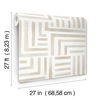 Painterly Labyrinth Light Neutral Wallpaper thumbnail 4