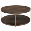 Palisade Round Wood Coffee Table thumbnail 7