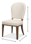Caro Chair, by Sarreid, 2'2" length x 1'9" width x 1" height thumbnail 13