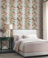Garden Party Trellis White & Light Pink Wallpaper thumbnail 1