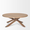 Solana Light Brown Wood Coffee Table thumbnail 5