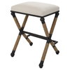 Firth Rustic Oatmeal Counter Stool, Counter & Bar Stool by Uttermost, 18.75" width x 27.62" height x 18.75" depth thumbnail 10