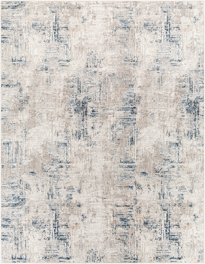 Allegro Machine Woven Rug, by Surya, 9'0.27" length x 6'6.74" width