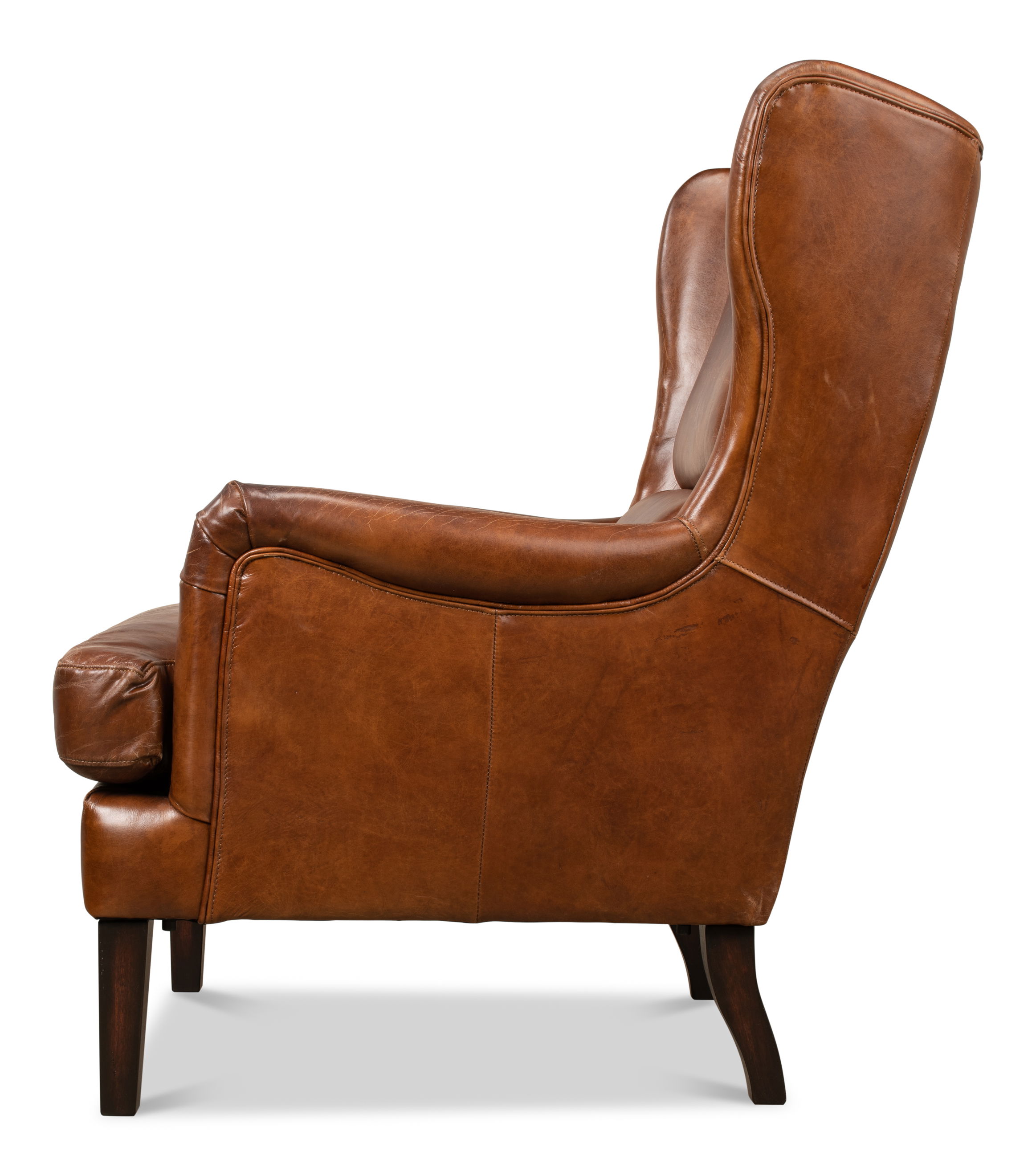 Elite Wing Lounge Chair, Vintage Havana large image 