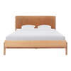 Colby Queen Bed Brown, by Moe's Home, 67" width x 41.34" height x 83" depth thumbnail 3