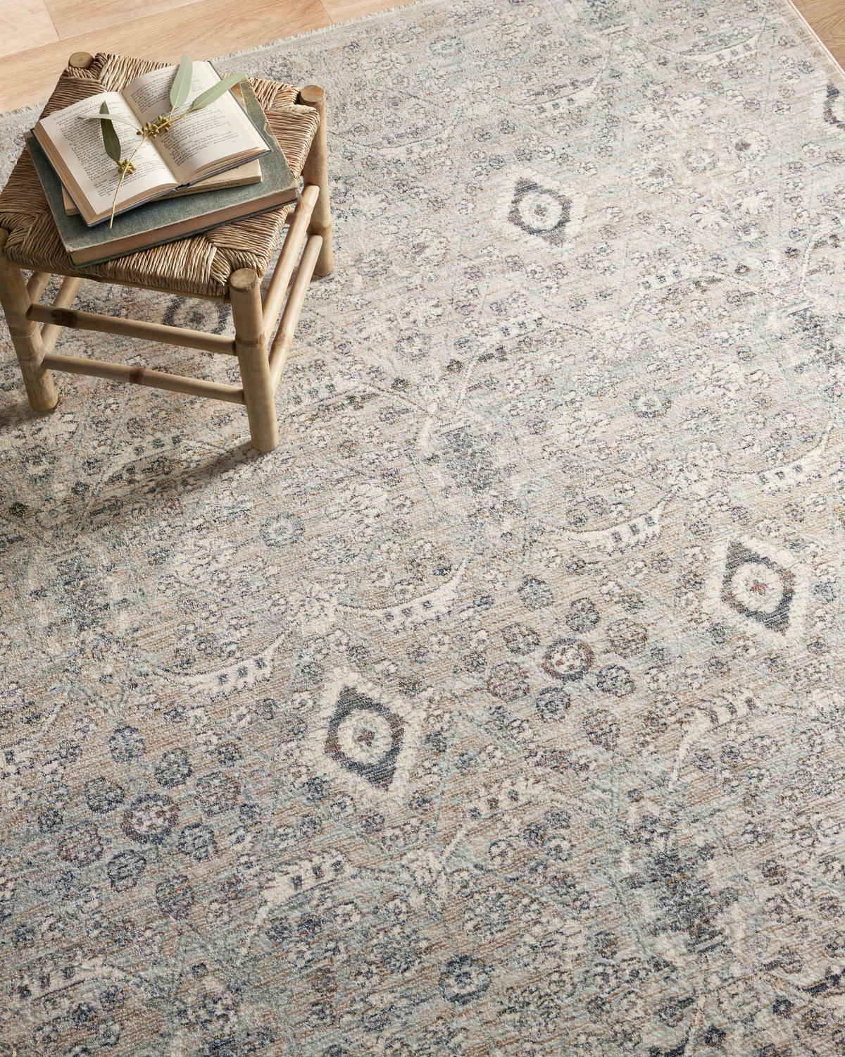 Amber Lewis x Loloi Zuma Rug, 1'6" length x 1'6" width View 3