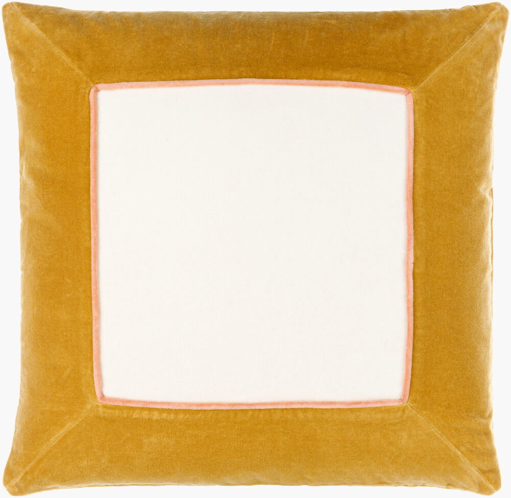 Squared Accent Pillow, Decorative Pillow by Surya, 18" length x 18" width