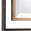 Carrizo Gold & Bronze Rectangle Mirror, by Uttermost, 22" width x 32" height x 1.25" depth thumbnail 6