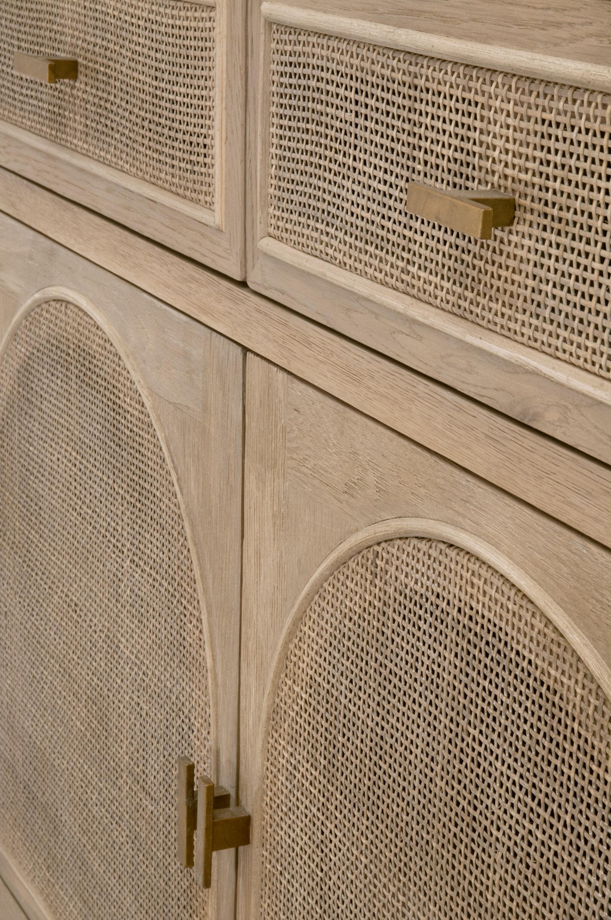 Cane Media Cabinet large image 