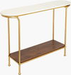 Nicola Console Table, by Surya, 43" width x 30" height thumbnail