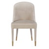 Brie Armless Chair Champagne Set Of 2, Accent Chair by Uttermost, 21" width x 36.5" height x 27" depth thumbnail 1