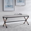 Firth Oatmeal Bench, Benche by Uttermost, 47.75" width x 20.75" height x 16" depth thumbnail 10