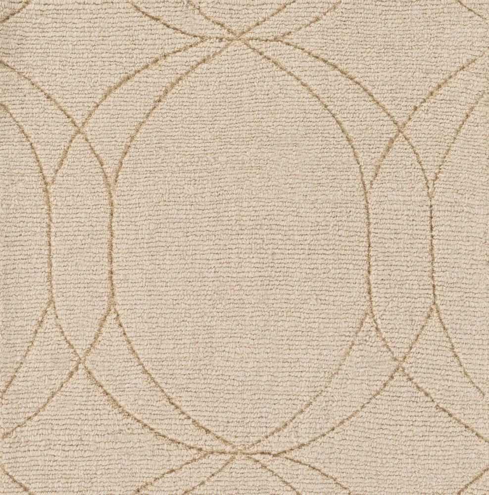 Ashlee Handmade Rug, by Surya, 1'6" length x 1'6" width