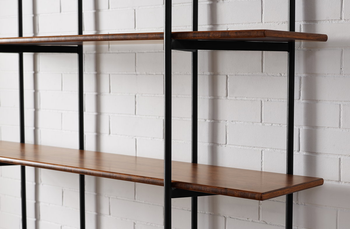 Studio Line Metal Shelf, Exotic, File Storage by Greenington, 13.5" length x 55" width x 66" height View 4