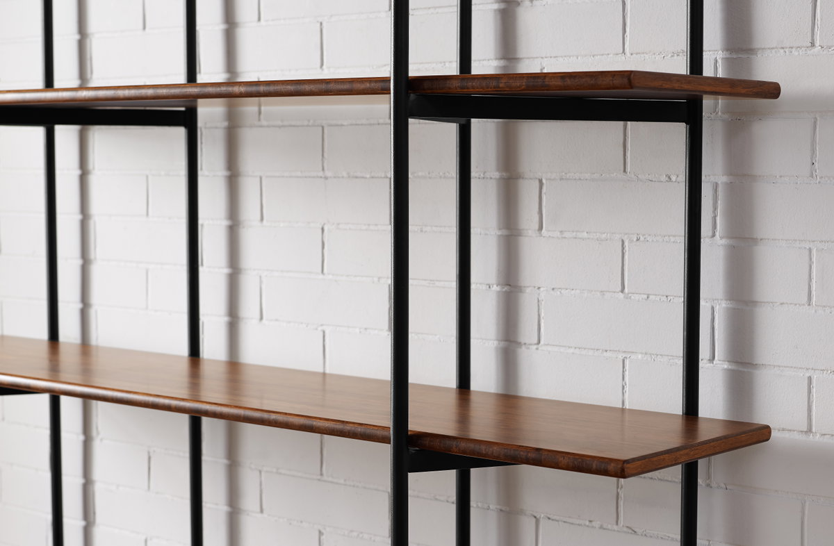 Studio Line Metal Shelf, Exotic, Shelving & Bookcase by Greenington, 13.5" length x 55" width x 66" height View 4