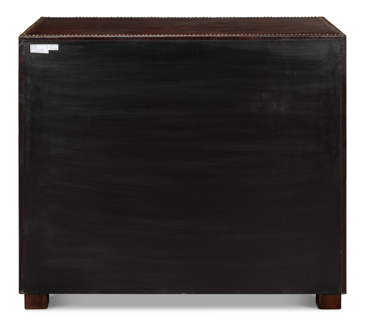 Studded Gentleman's Chest, by Sarreid, 1'8" length x 3'4" width x 2'10" height View 3