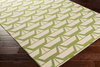 Tic Tac Toe Handmade Rug, by Surya, 1'6" length x 1'6" width thumbnail
