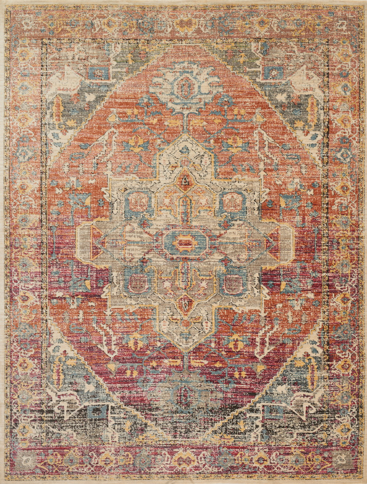 Loloi Javari Rug, 2'6" length x 4' width View 1