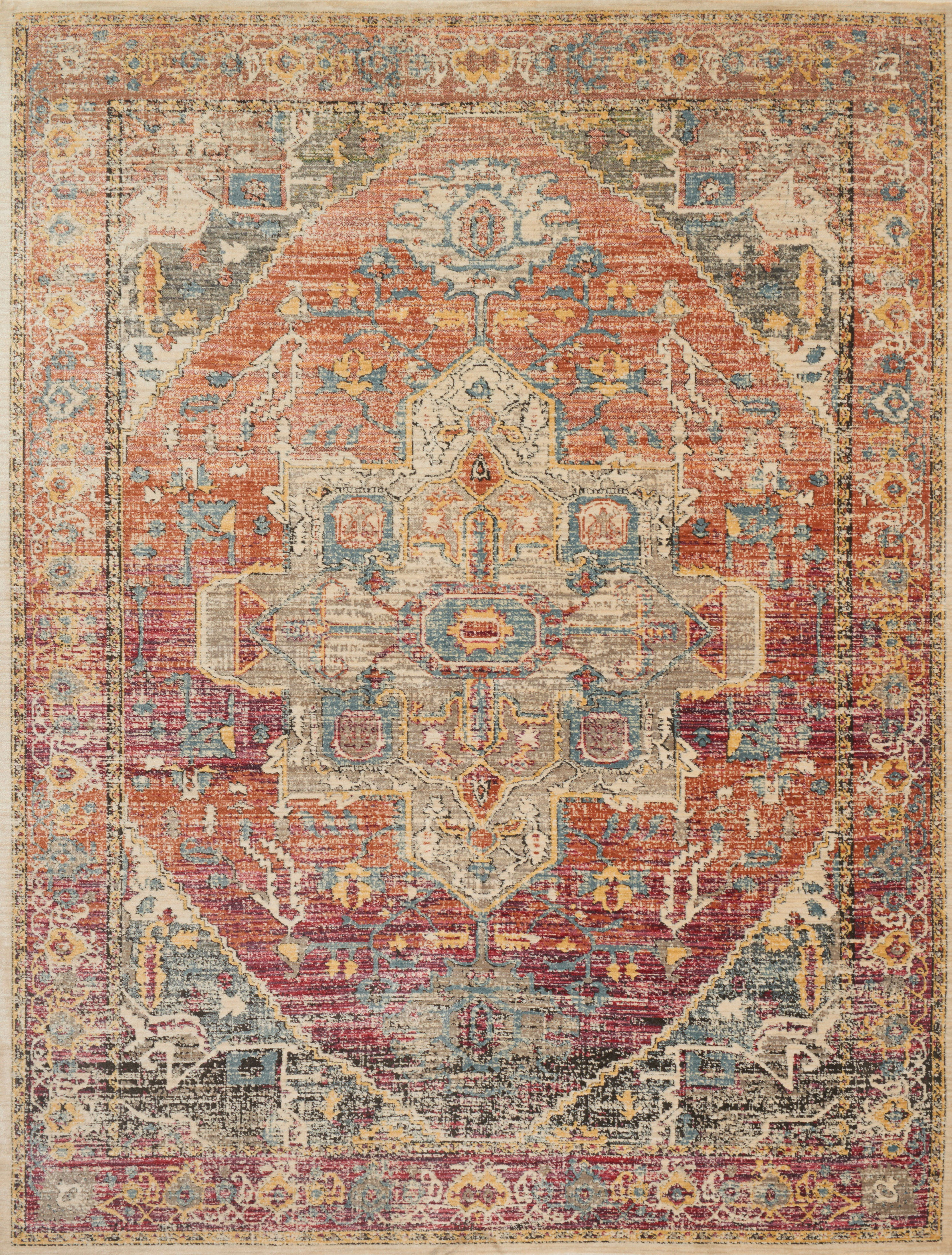Loloi Javari Rug, 9'6" length x 12'6" width View 1