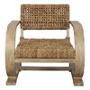 Rehema Driftwood Accent Chair thumbnail 0