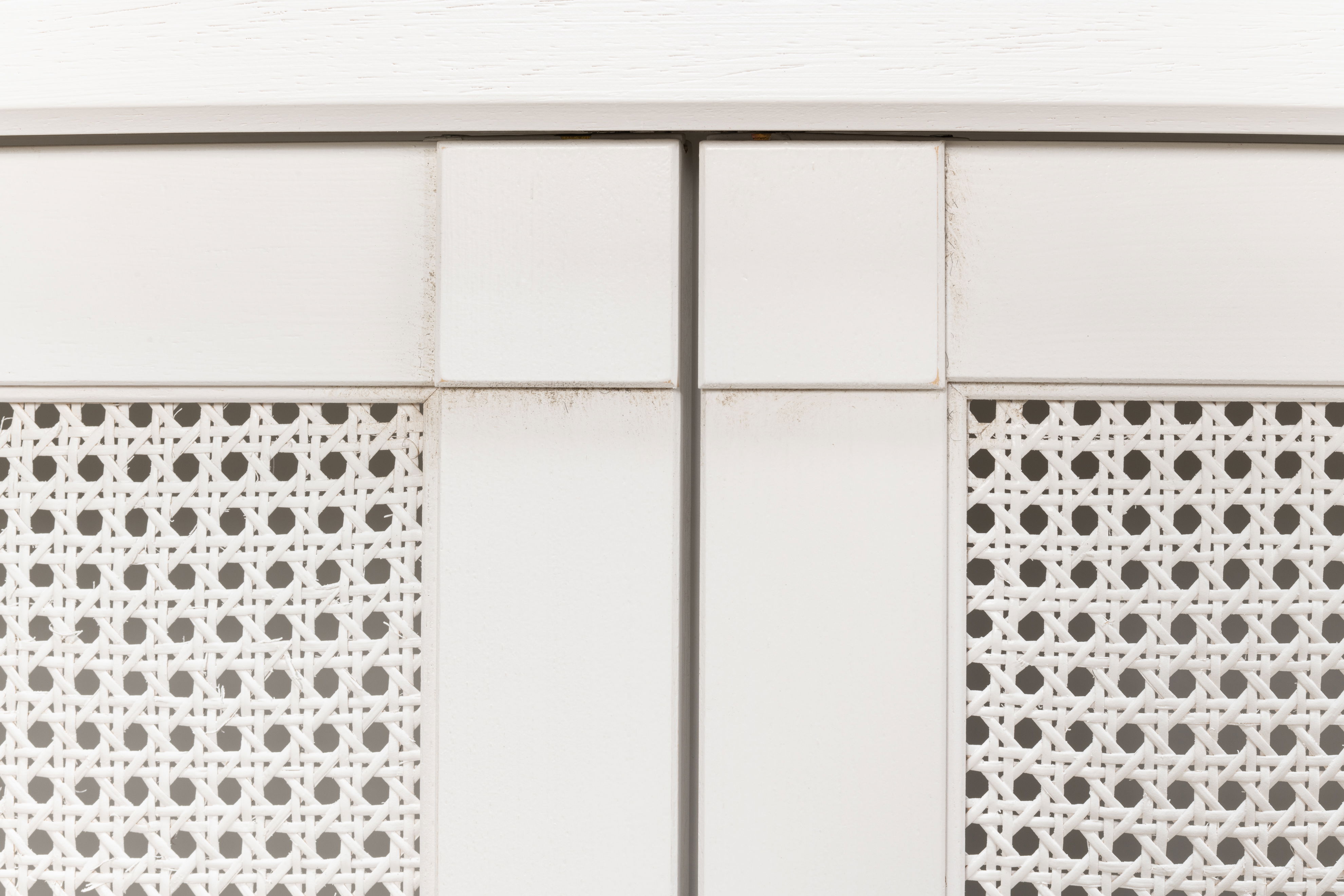 Luciana 6 Cane Dr Buffet,112',Cortina Wh large image 