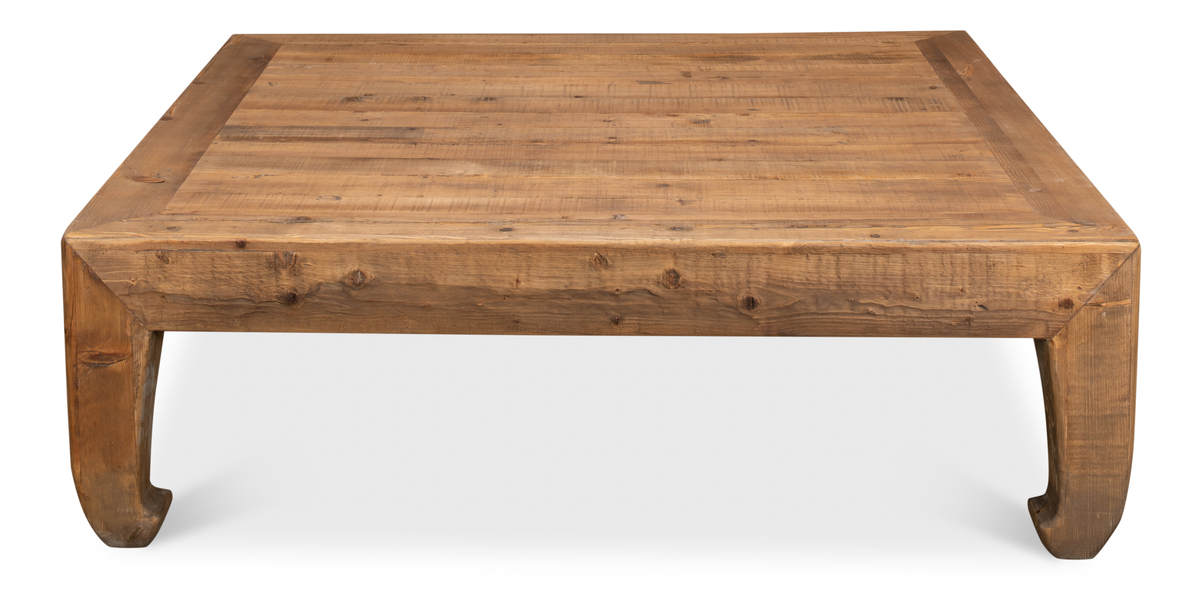 Classic Chinese Coffee Table, by Sarreid, 57" length x 57" width x 18" height View 3