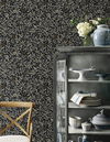 Willowberry Black Peel & Stick Wallpaper 1 Willowberry Black Peel & Stick Wallpaper thumbnail 1