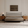 Monet Queen Bed Black thumbnail 8