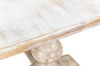 *Lionisio Trestle Table,Disrupted White, Dining Table by Sarreid, 84" length x 41" width x 30" height thumbnail 8