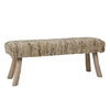 Fidel Bench, Benche by Dovetail, 48" width x 19.5" height x 15.5" depth thumbnail 1
