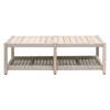 Wrap Outdoor Coffee Table, by Essentials for Living, 56.25" width x 17.75" height x 32.25" depth thumbnail 1