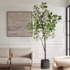 Eden Potted Fig Tree, Artificial Plants & Flower by Uttermost, 37" width x 108.25" height x 31.5" depth thumbnail 2