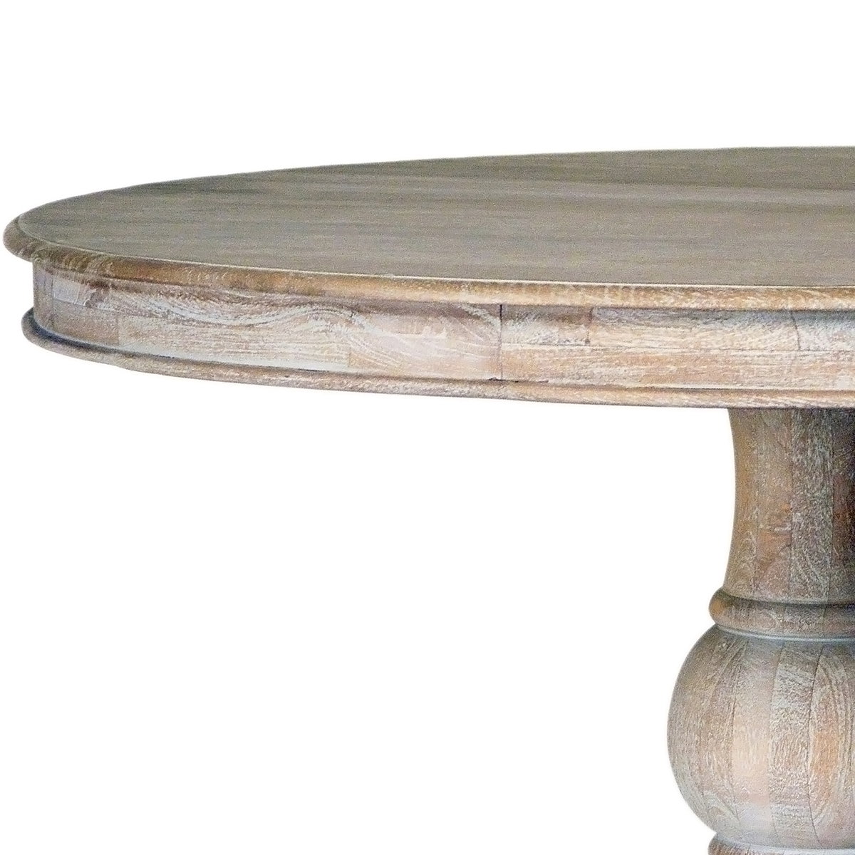 Arturo Dining Table Sienna Grey, by Dovetail, 47" width x 30" height x 47" depth View 2